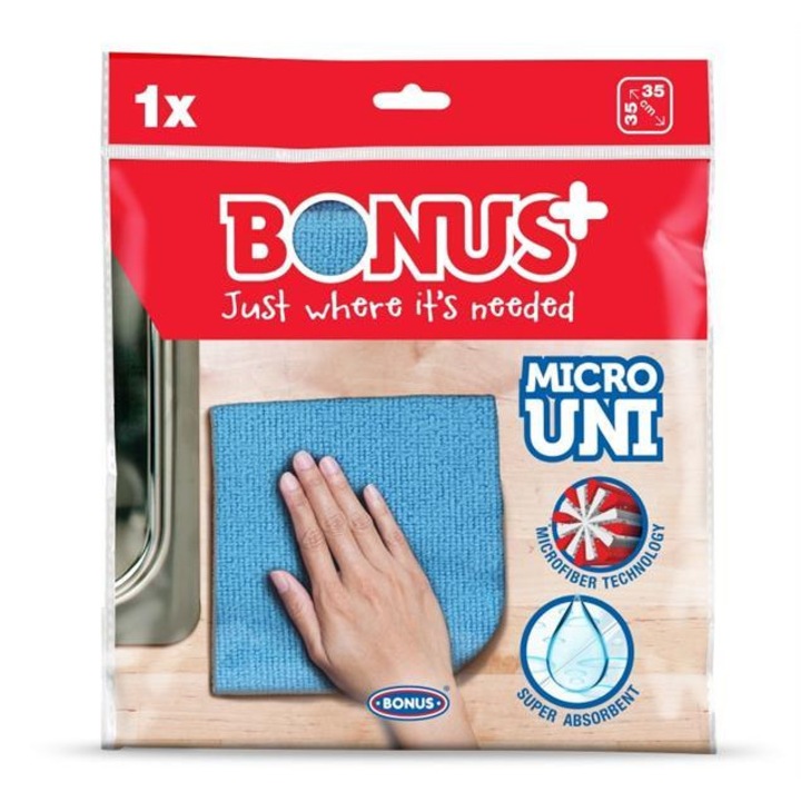 Bonus Mikroszálas univerzális kendő 35x35cm 1 darabos