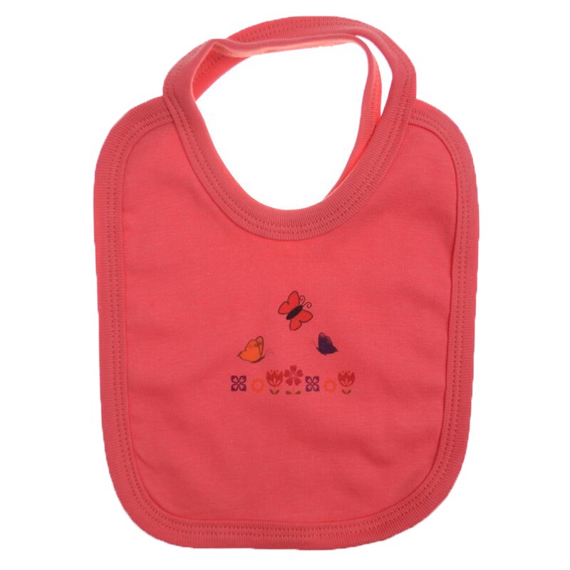 Baveta din bumbac pentru bebelusi Mini Bimbi VBMBR1, Rosu