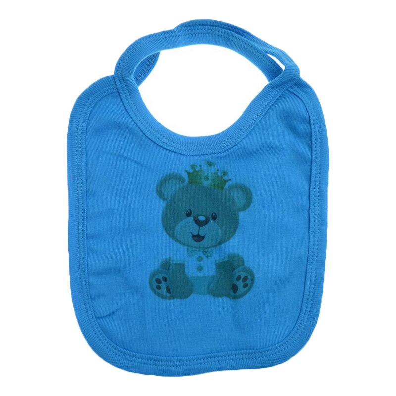 Baveta din bumbac pentru bebelusi Mini Bimbi VBMBA2, Albastru