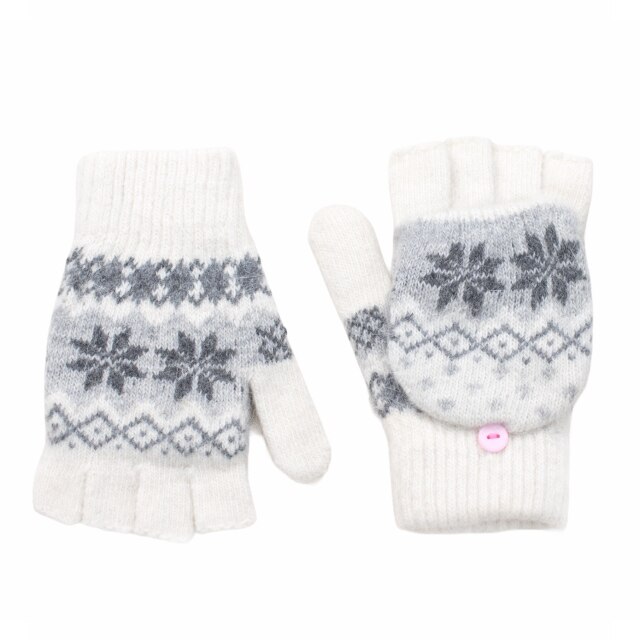 Manusi dama Art of Polo, albe, marime universala