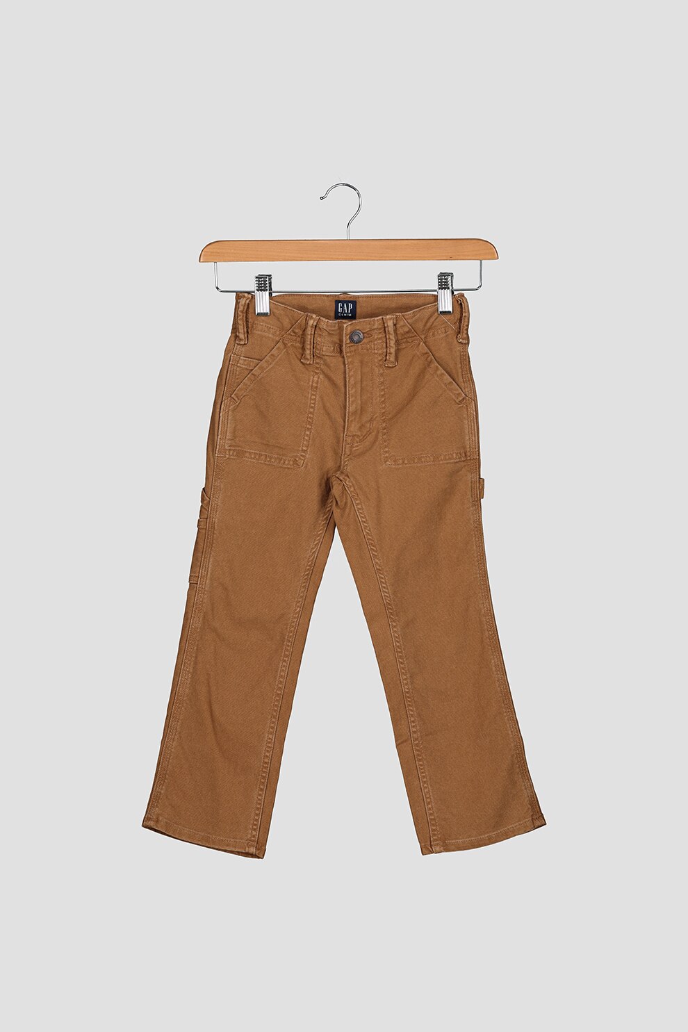 GAP, pantaloni drepti, Maro camel