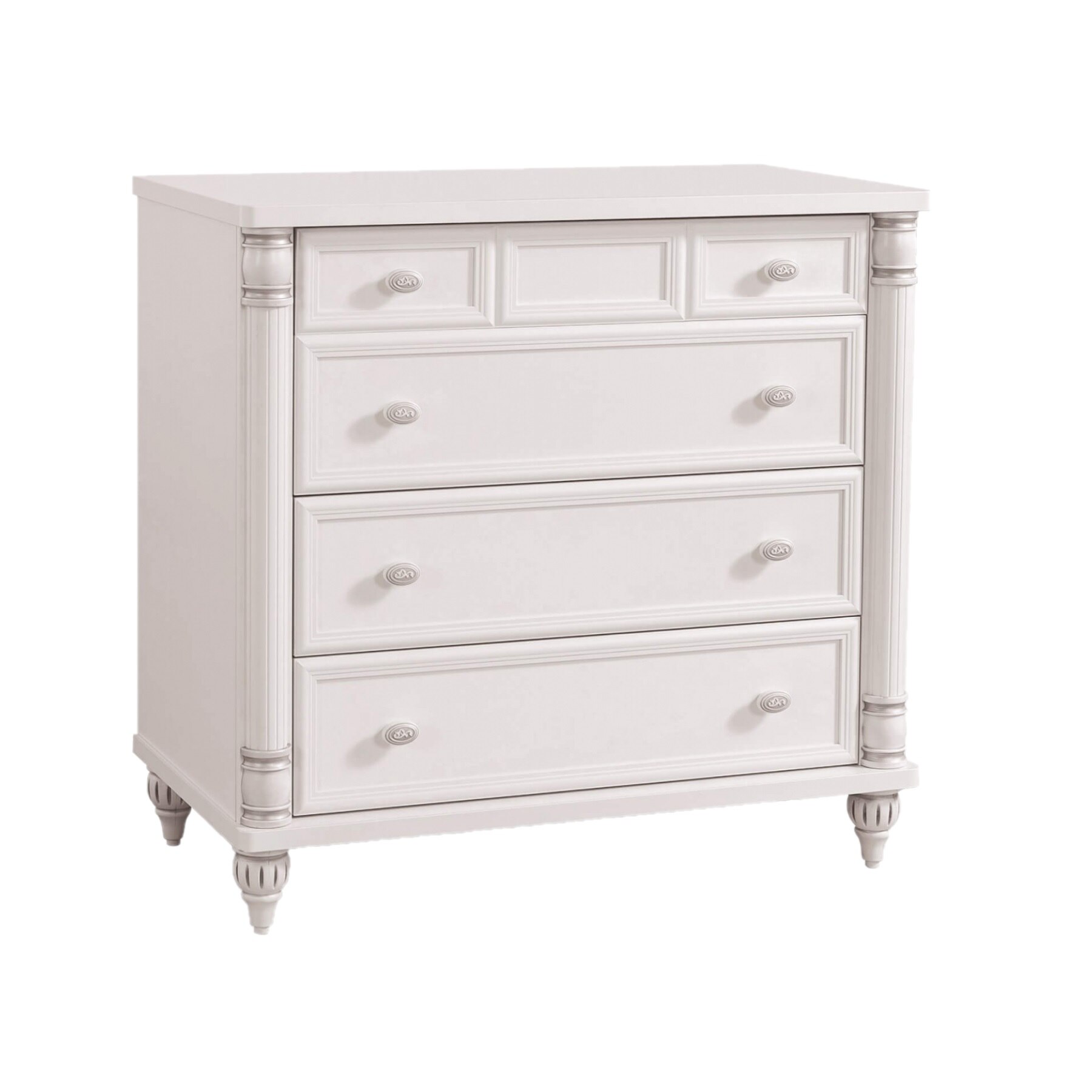 Comoda cu 4 sertare, pentru copii si tineret Colectia Romantic, 90x49x88 cm