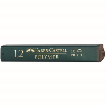 Mina Creion 0.5 mm Polymer, Duritate HB, Faber-Castell Mina Creion 0.5 mm Polymer, Duritate HB, Faber-Castell