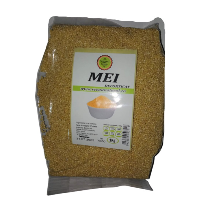 Őrölt hántolt mag, természetes magtermék, 1 kg