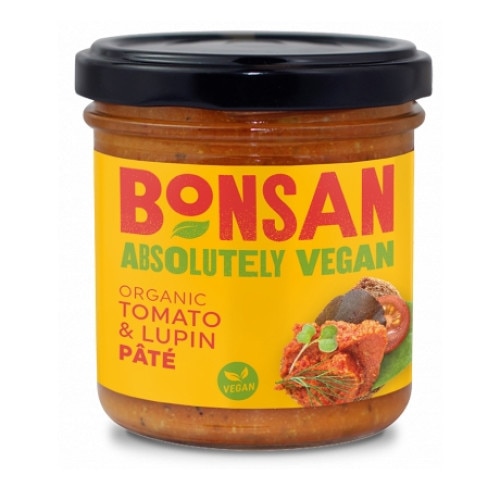 Pate vegetal cu rosii si lupin bio 140g