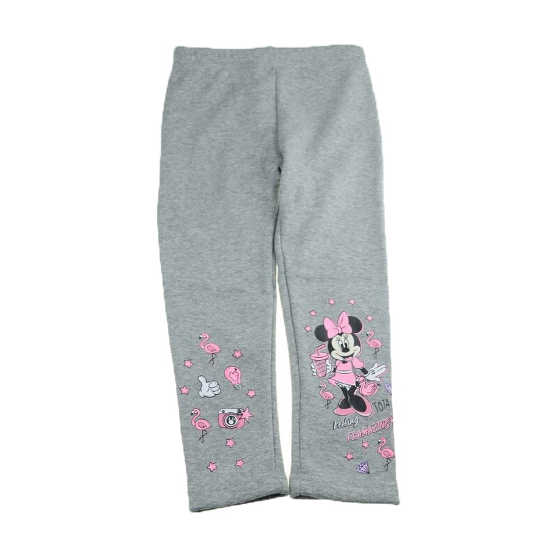 Pantaloni sport, fete, Setino, Minnie Mouse, Gri