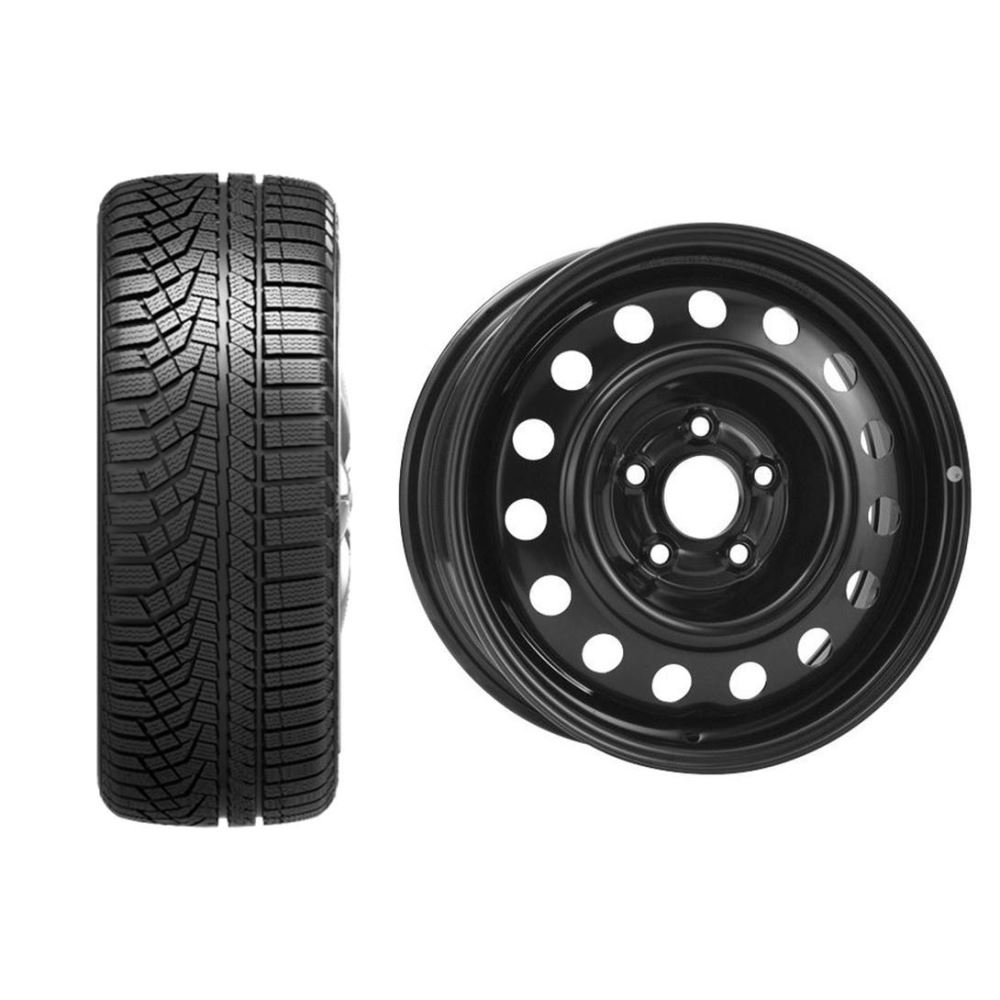 Roata completa Hyundai Tucson TL TLE janta otel ALCAR 8756 6.5x16 + anvelopa Iarna Sailun IceBlazer Alpine EVO 215/70R16 100H + Senzor presiune ALCAR