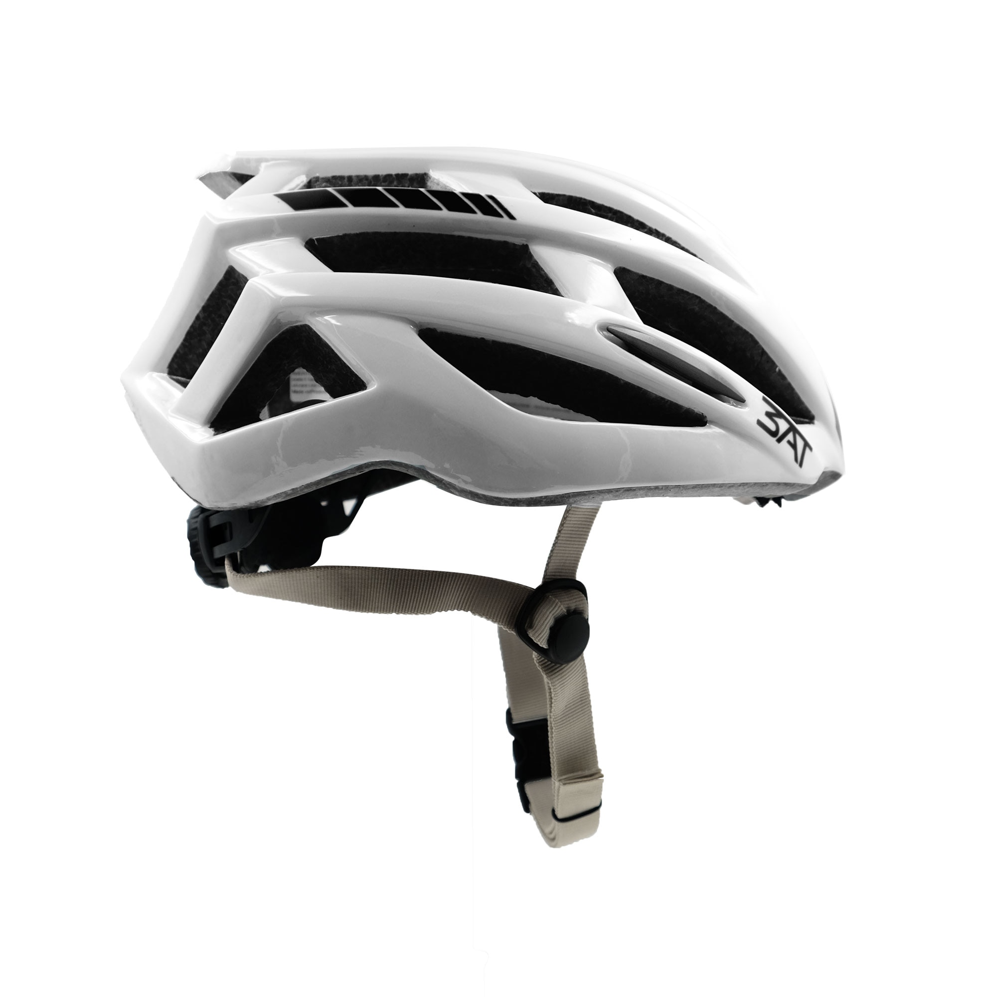 Casca de protectie CiTY Alb/Negru, Marimea S-M , 54-58 cm
