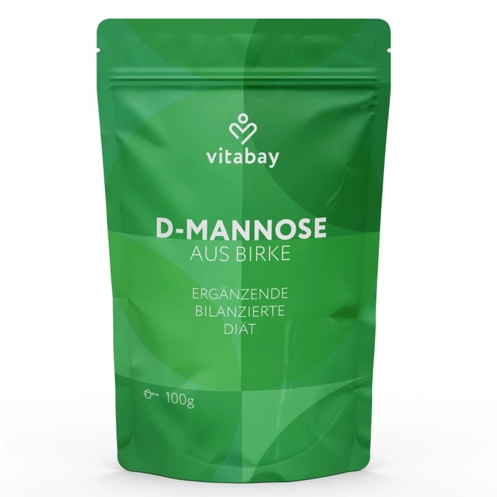 Vitabay D-Mannose, D-Manoza, pudra, 100 grame