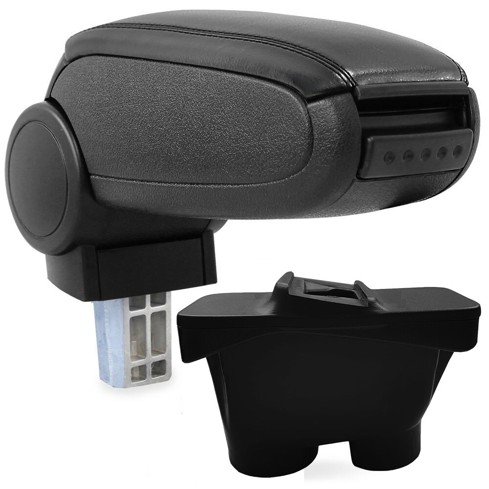 Cotiera Peugeot 208 I (03.2012-06.2019) marca aVr - negru piele ecologica