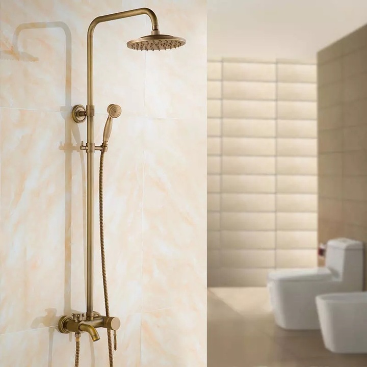 Coloana Dus Bronz Antichizat Smack Smk1728