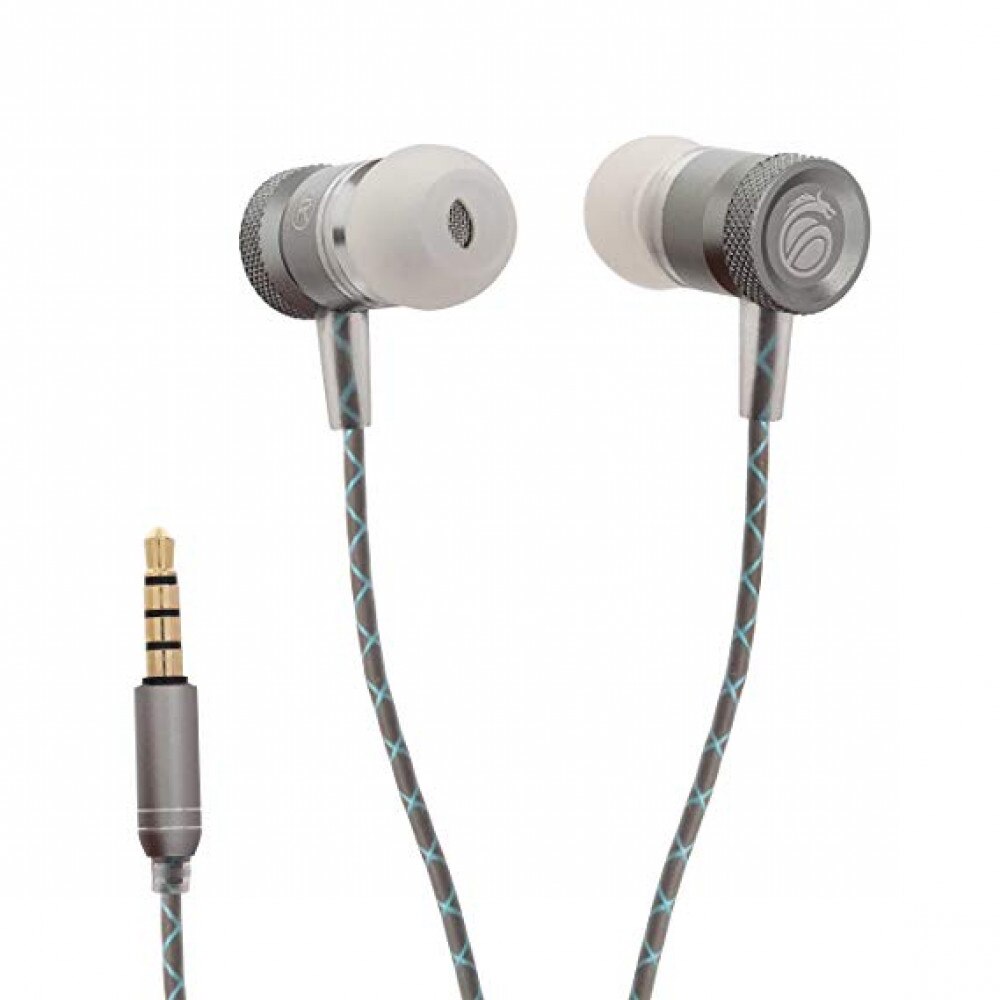 Casti audio cu fir pentru telefon Konfulon INA8 gri