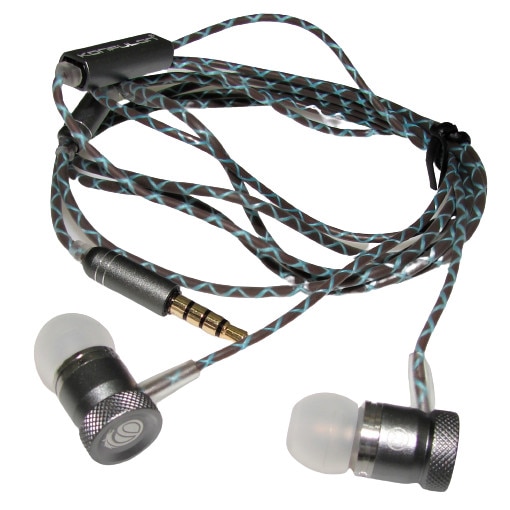 Casti audio cu fir pentru telefon Konfulon INA8 gri