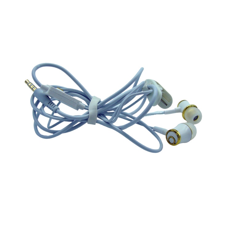 Casti audio cu fir pentru telefon Konfulon IN10 auriu