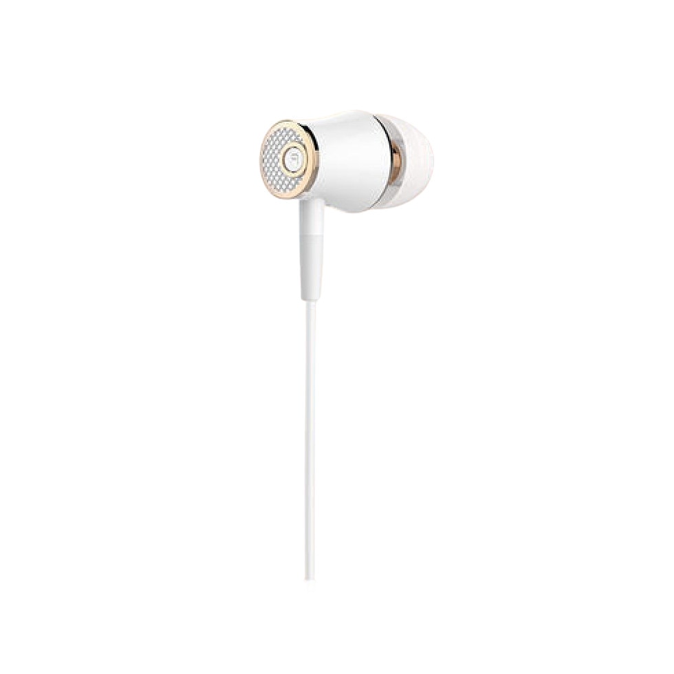 Casti audio cu fir pentru telefon Konfulon IN10 auriu