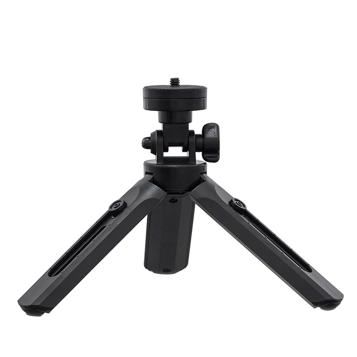 Fekete Mini tripod (csatlakozó nélküli)