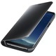 Защитен калъф Clear View Standing за Samsung Galaxy S8 - черен