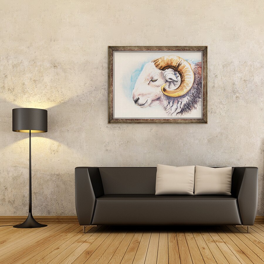 Tablou inramat - Alison Cooper - Un Herdwick Ram, 60 x 80 cm