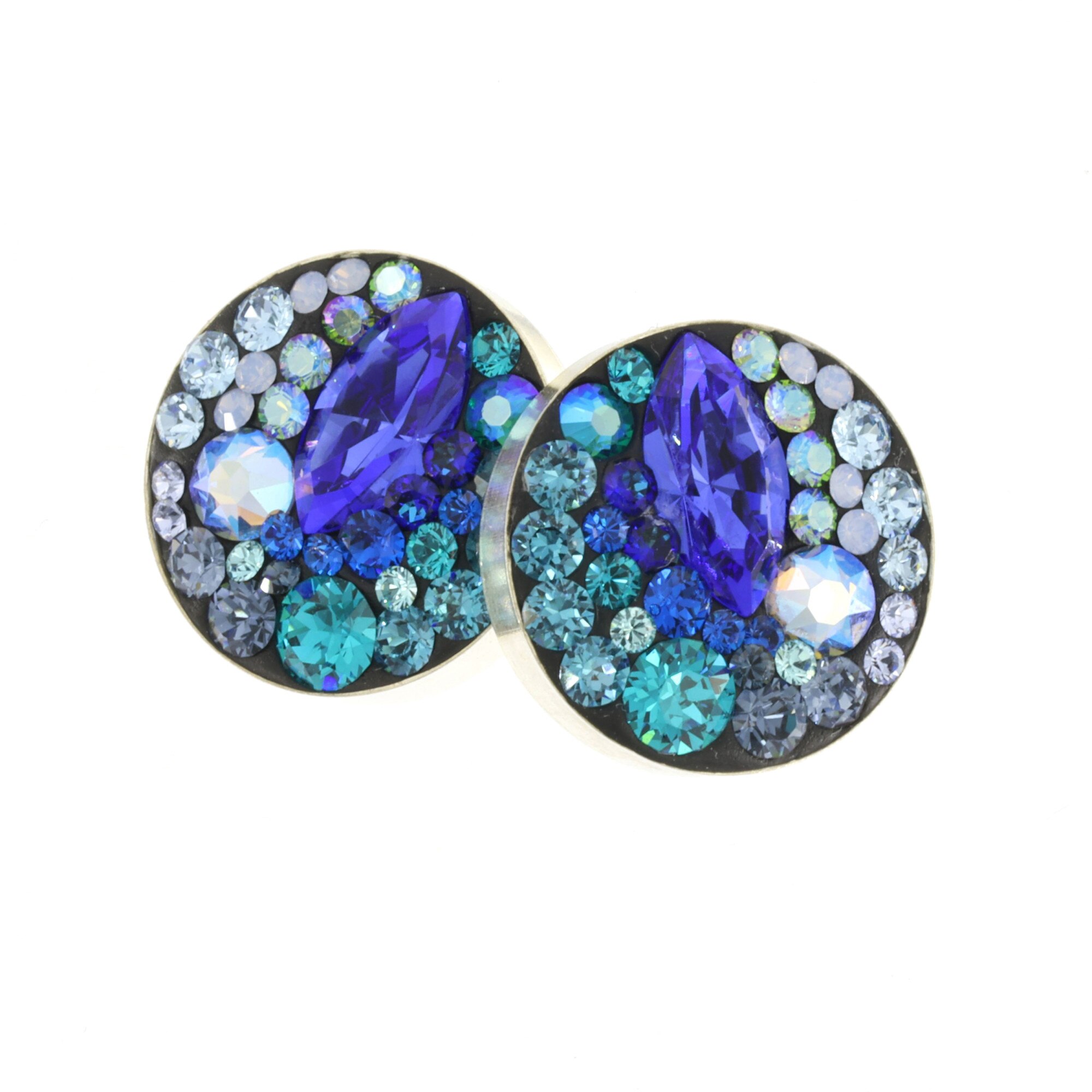 Cercei Kat'Art Minichaton Impressionist Shades of Blue
