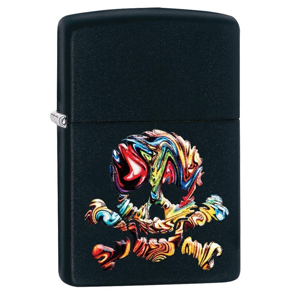 Bricheta Zippo 49187 Skull Design