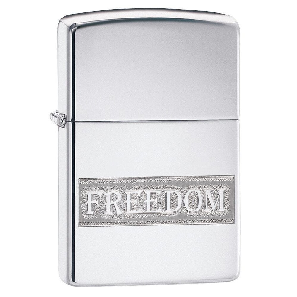 Bricheta Zippo 49129 Etched Freedom Design