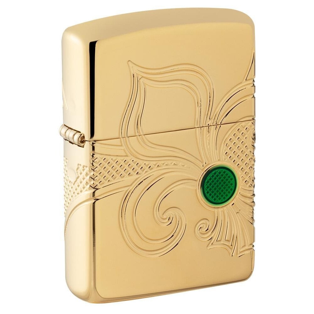 Bricheta Zippo 49108 Fleu-De-Lis Design