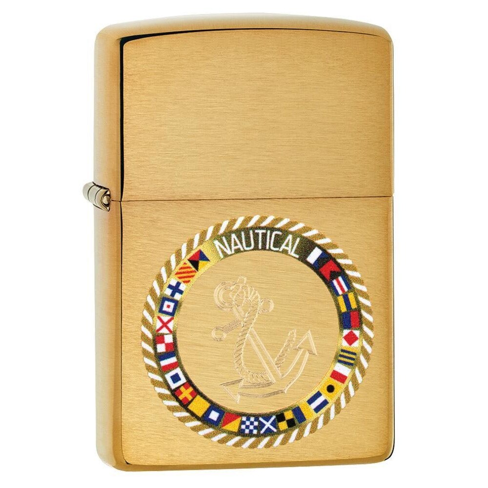 Bricheta Zippo 49128 Nautical Flags Design