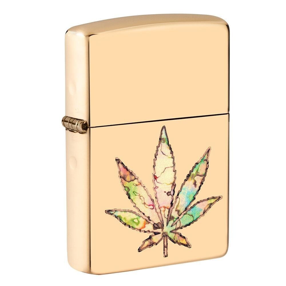 Bricheta Zippo 49240 Pot Leaf Fusion