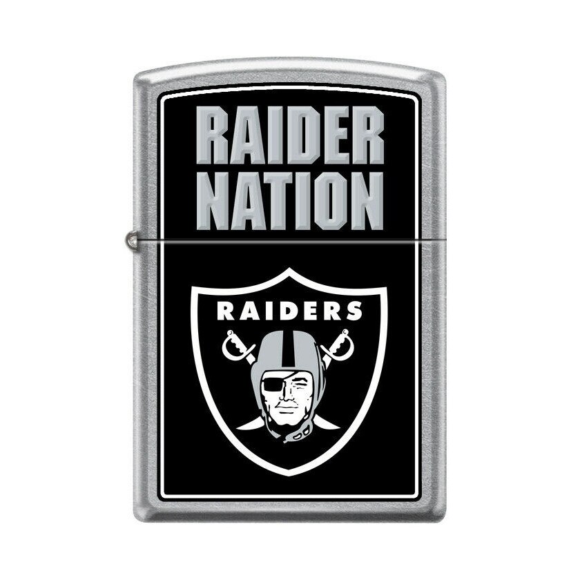 Bricheta Zippo 9119 Las Vegas Raiders - Raider Nation - NFL