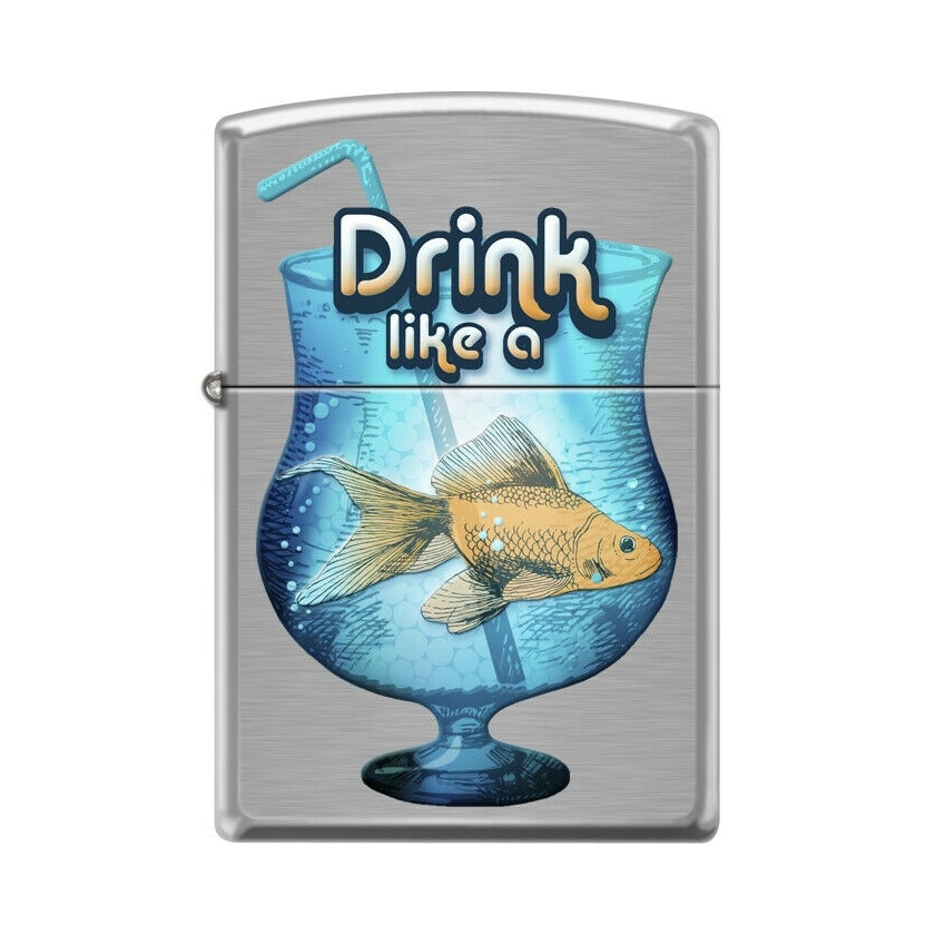 Bricheta Zippo 9533 Drink Like a Fish