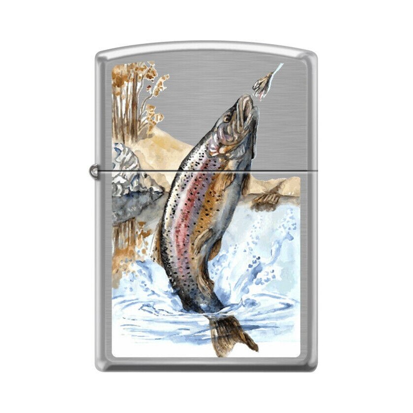 Bricheta Zippo 2187 Jumping Rainbow Trout