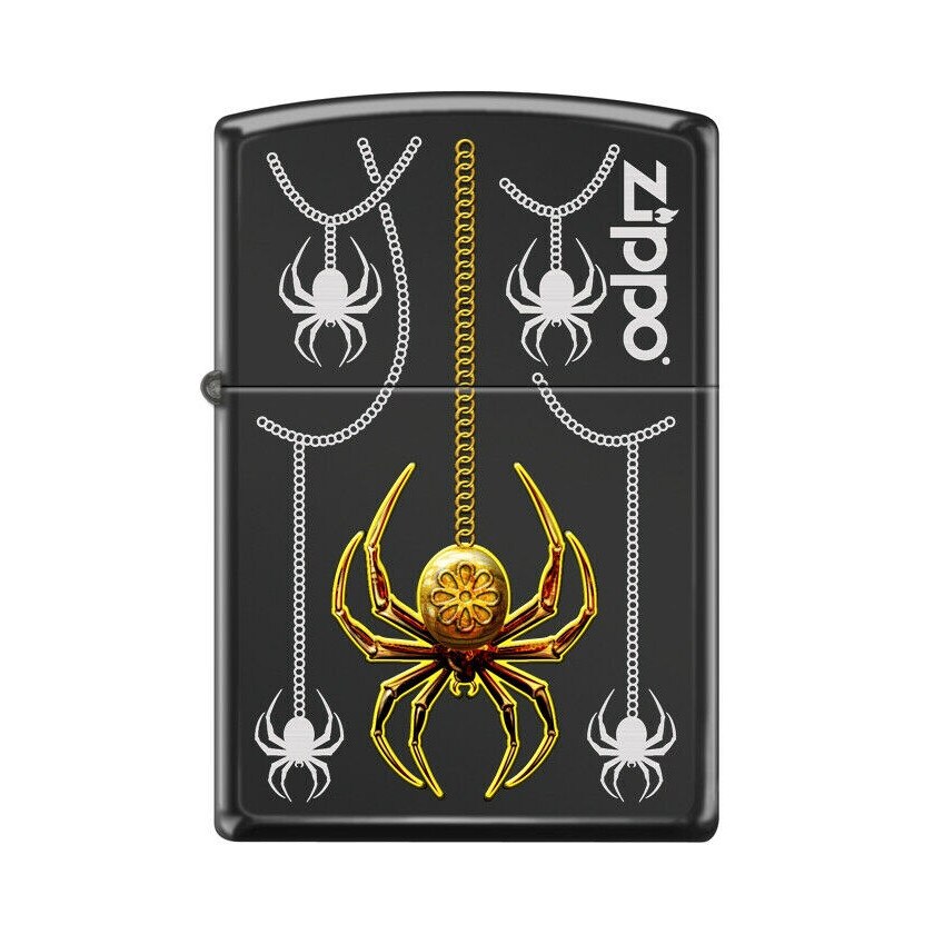 Bricheta Zippo 1711 Spiders and Zippo