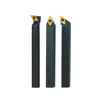 Set de trei cutite cu placute din tungsten, pentru strungul PD400, Proxxon 24556 Set de trei cutite cu placute din tungsten, pentru strungul PD400, Proxxon 24556