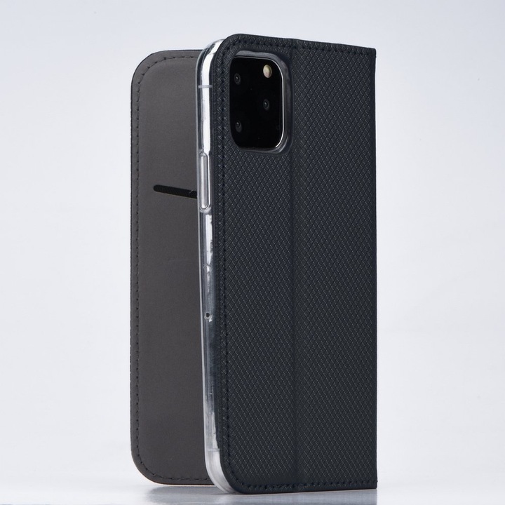 Husa telefon, Pentru Xiaomi Mi Note 10, Negru/Gri