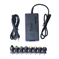 incarcator universal pentru laptop 96w tensiune reglabila 12-24 v cu 7 conectori de tip 12v  15v  16v  18v  19v  20v  24v negru imagen 11_0_
0