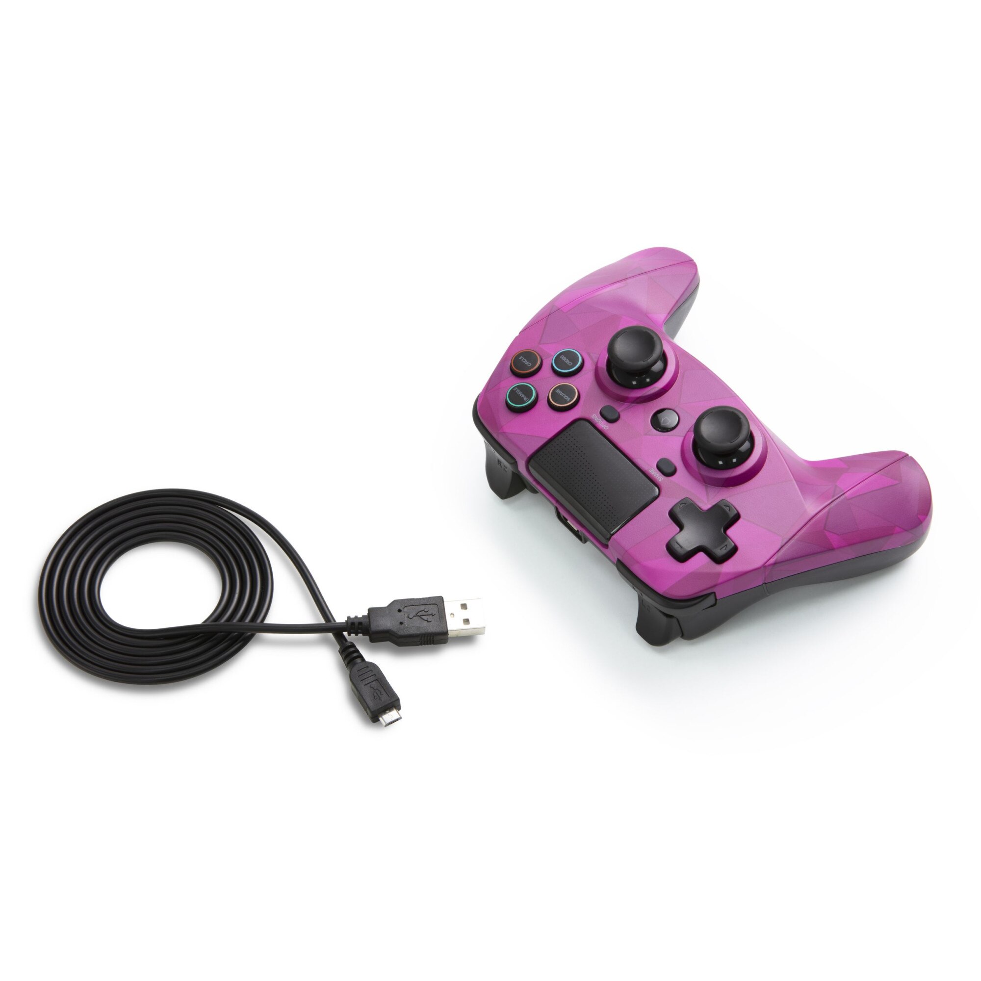 Snakebyte GamePad 4S wireless kontroller PS4, bubblegum camo eMAG.hu