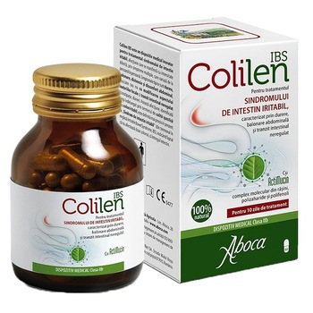 Supliment alimentar Colilen Sindrom Intestin Iritabil, 60 capsule Supliment alimentar Colilen Sindrom Intestin Iritabil, 60 capsule
