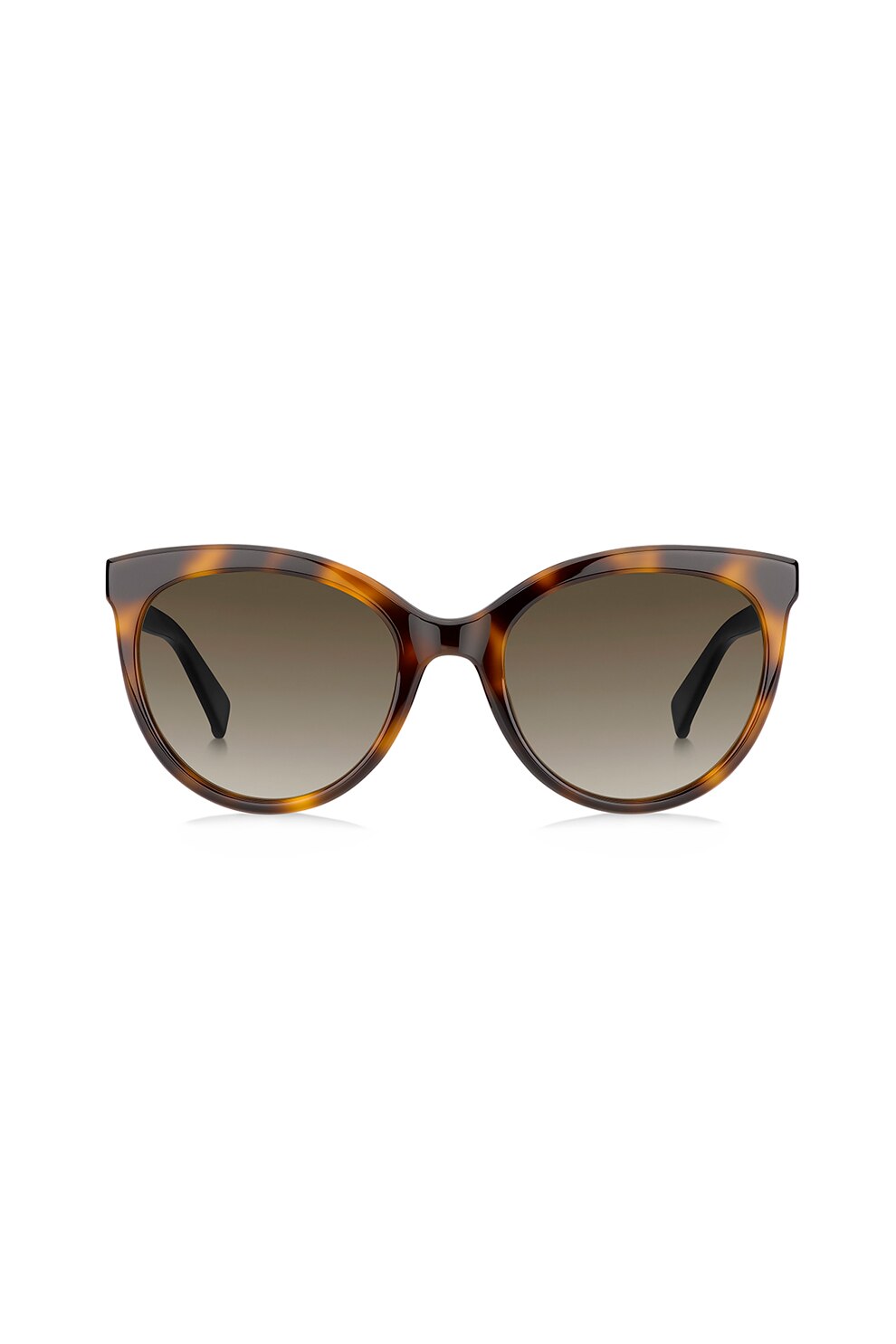 Max Mara, Ochelari de soare cat-eye cu lentile in degrade Jewel II, Maro inchis/Maro caramel, 54-21-145 Standard