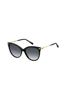 Max Mara, Ochelari de soare cat-eye cu cristale Shine II, Negru/Auriu, 56-17-145 Standard Max Mara, Ochelari de soare cat-eye cu cristale Shine II, Negru/Auriu, 56-17-145 Standard