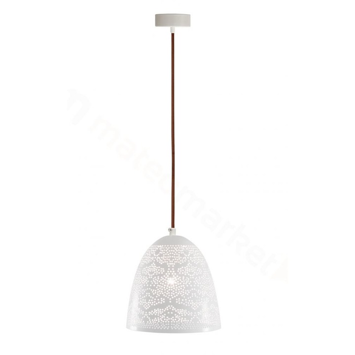 Полилей Candellux Beаne ,1x60W Е27, бял