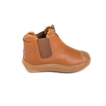 BiBi Shoes - Детски Боти за момче Prewalker Caramel Furry, Кафяв, 24 EU