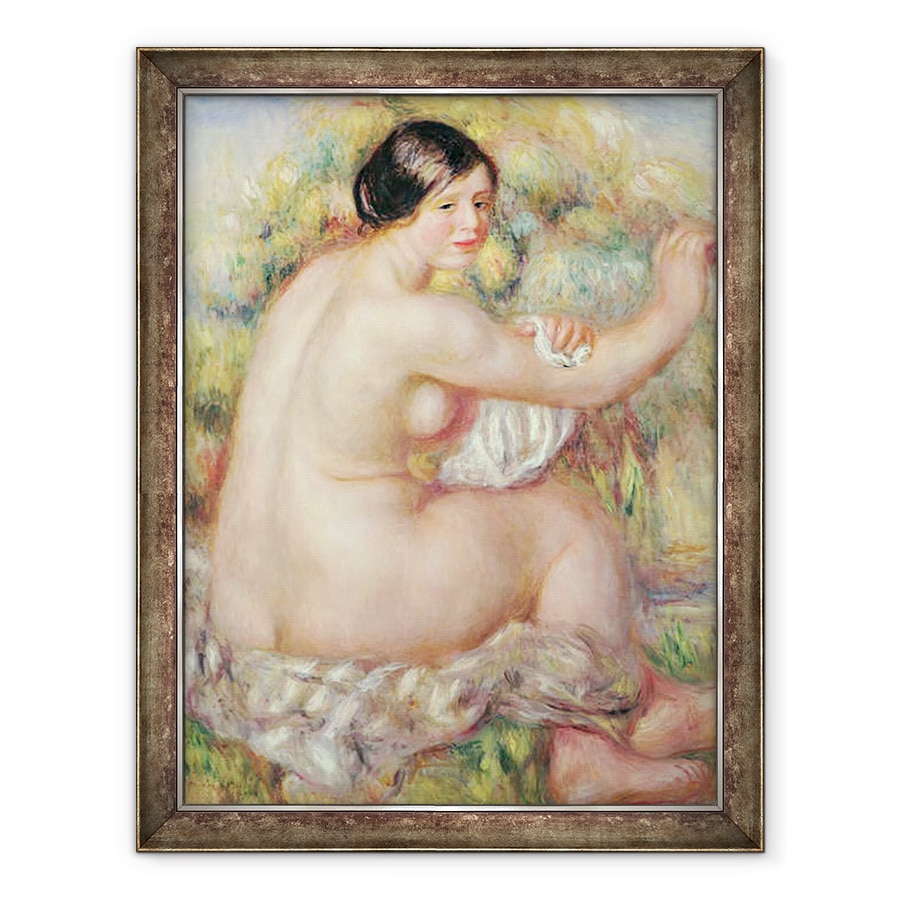 Tablou inramat - Pierre Auguste Renoir - Sezat mare Nud, 60 x 80 cm