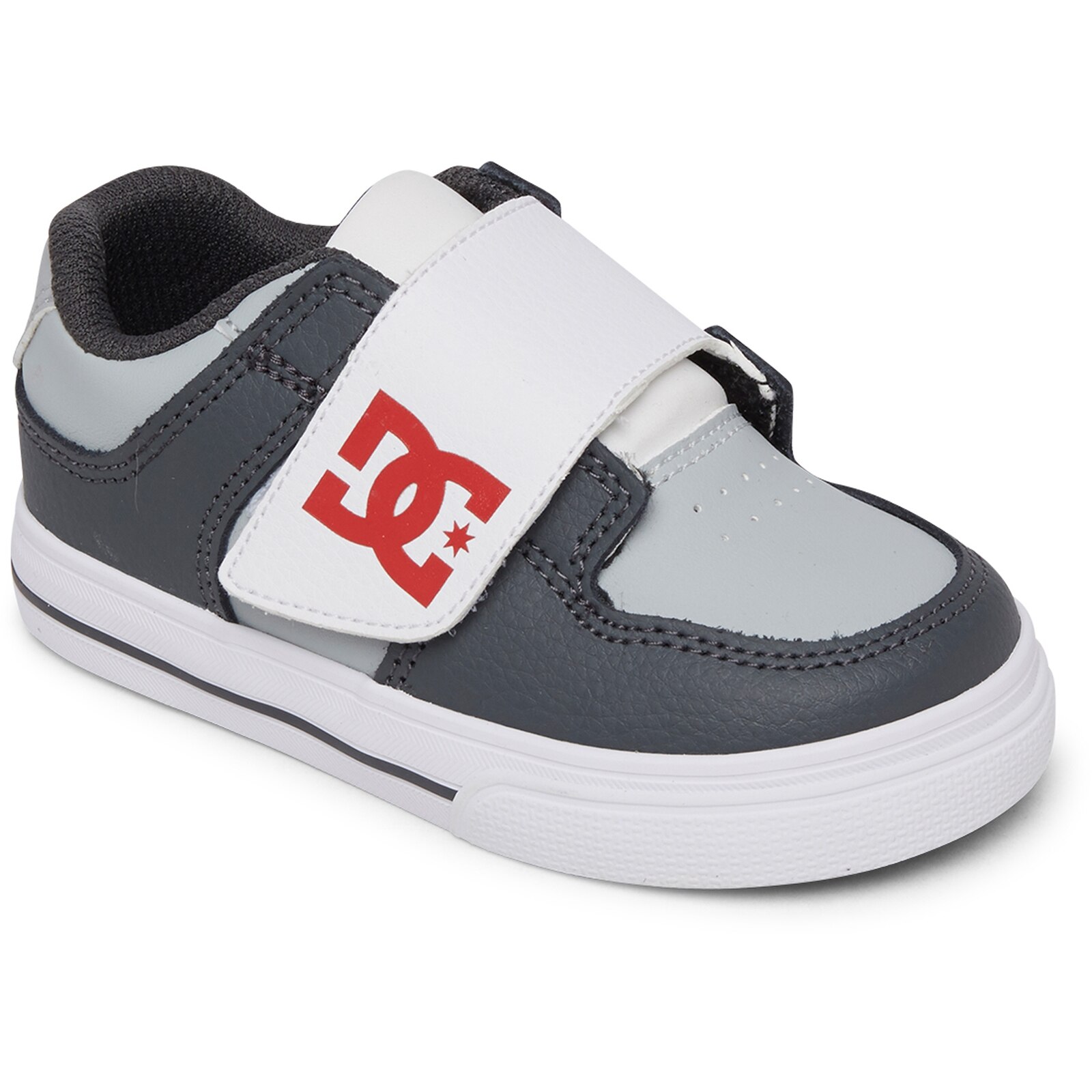 Pantofi sport copii DC Shoes Toddler Pure Leather, Gri