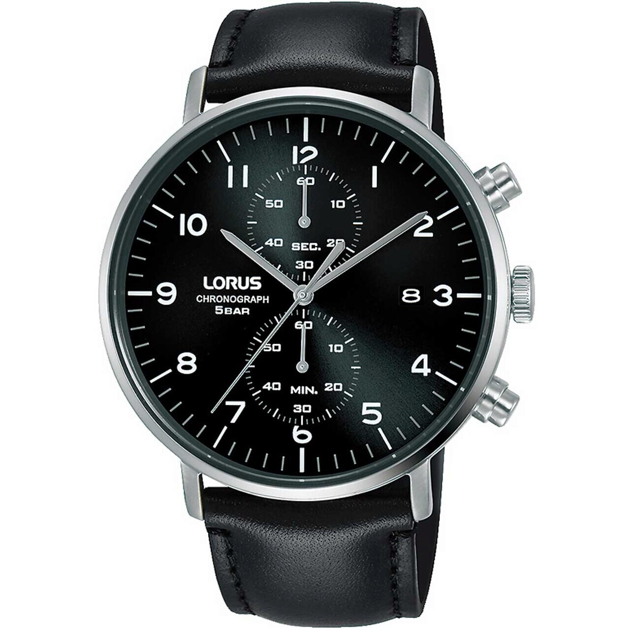 Ceas barbatesc Lorus RW409AX9, Quartz, 43mm, 5ATM, Argintiu