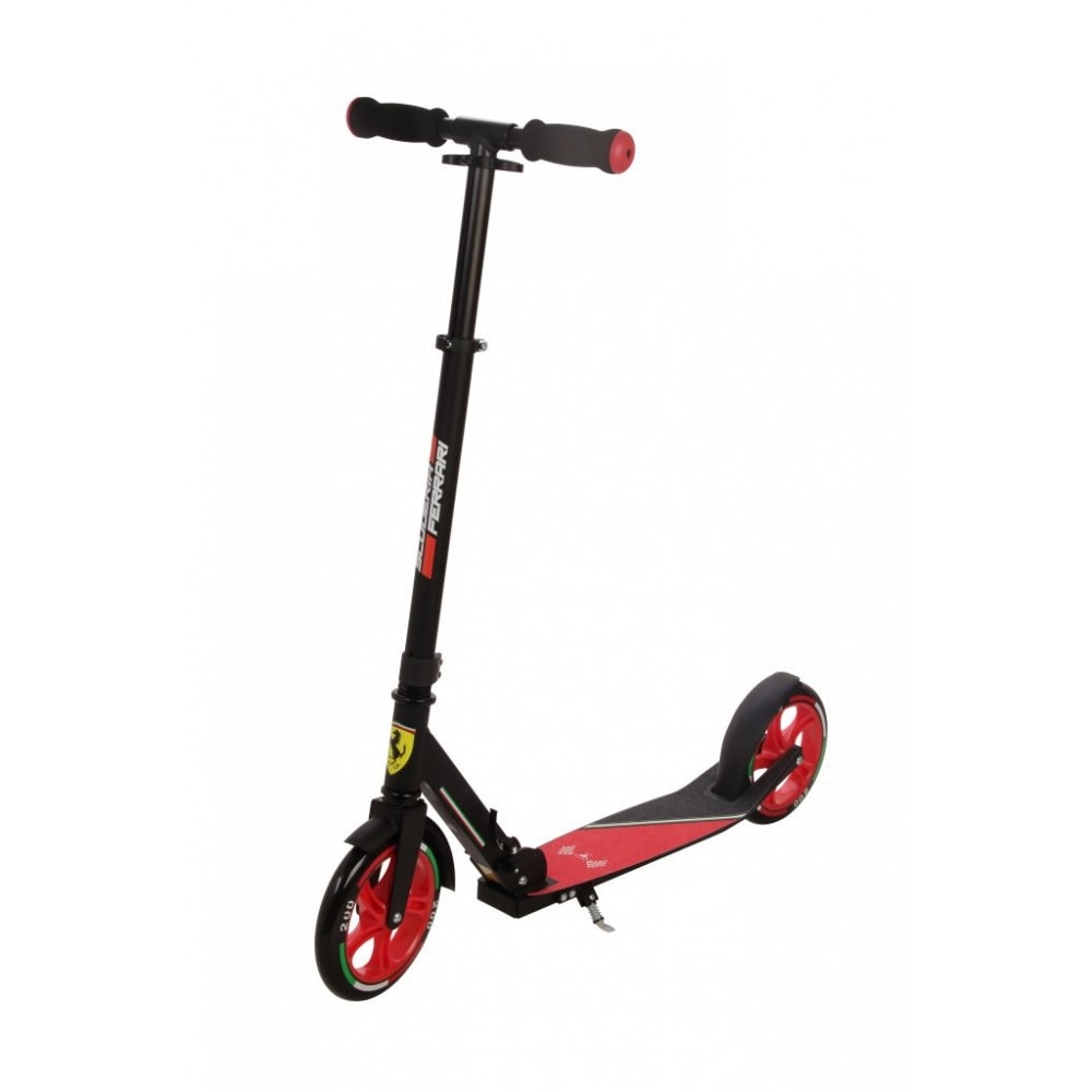 Trotineta pliabila Ferrari Junior cu roti 200 mm negru