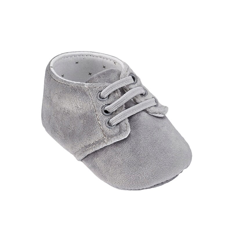 Ghete catifea bebe baiat Mayoral, gri