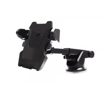 Suport auto telefon, negru, montaj ventuza Suport auto telefon, negru, montaj ventuza