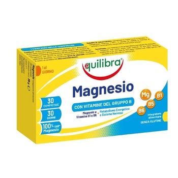 Magneziu din saruri organice, 30 Comprimate, 39 g Magneziu din saruri organice, 30 Comprimate, 39 g