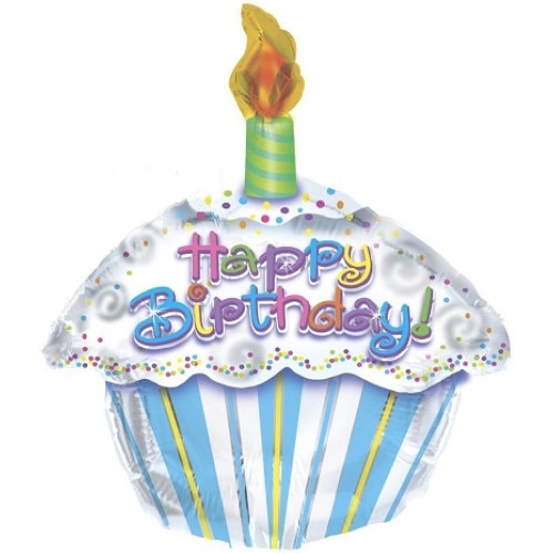 Balon folie 45 cm HAPPY BIRTHDAY CUPCAKE