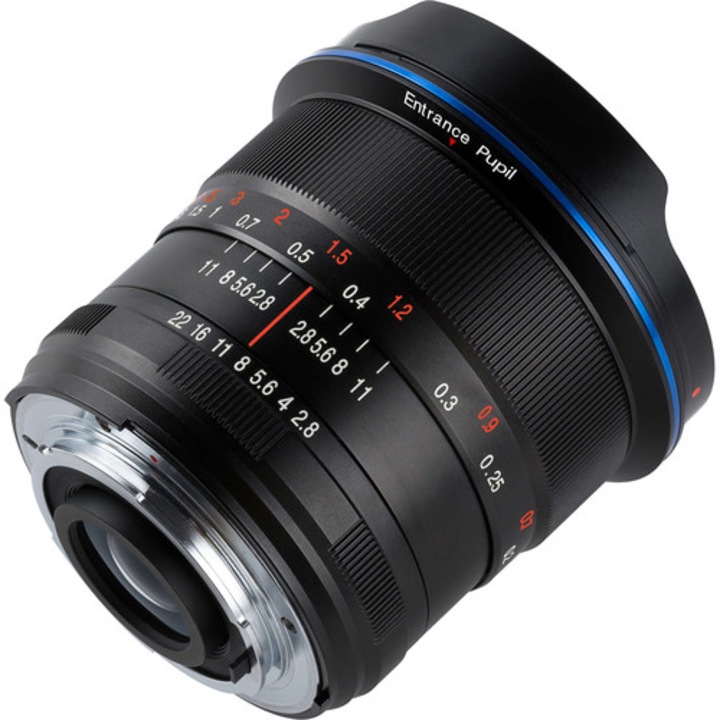 Obiectiv Manual Venus Optics Laowa Zero-D 12mm f/2.8 Negru pentru Canon EOS R